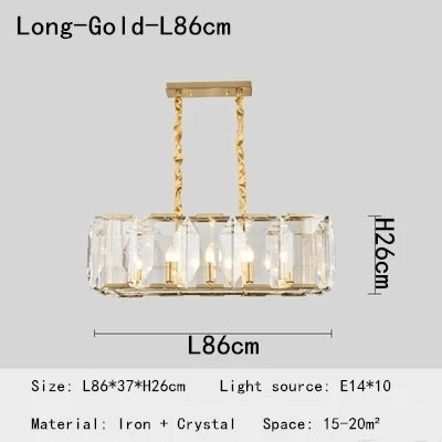 Decorbites™ Kristallleuchter: Moderne Luxus-LED-Beleuchtungskörper für die Einrichtung des Zuhauses