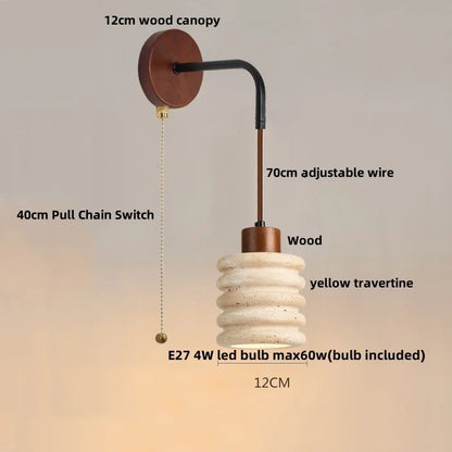 Decorbites™ LED Weißes Glas Wandlichter Armatur Moderner Zugschalter Nachttischleuchte