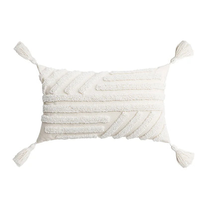 Decorbites™ Elfenbein-Gepolstertes Kissenbezug für Heimdekoration, Wohnzimmer, Sofa, Schlafzimmer