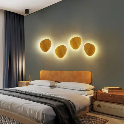 Decorbites™ LED-Holz-Wandleuchten Modern Minimalistisches Wohnzimmer-Schlafzimmer-Dekor