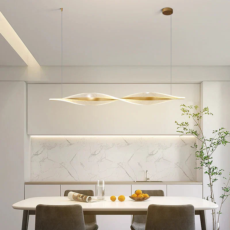 DecorBites™ Acrylic Led Pendant Lamp for Dining Room, Bar & Kitchen - Minimalist Hanging Lights