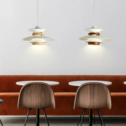 Decorbites™ Bunte Regenschirm-LED-Kronleuchter für Wohnzimmer und Eingangsbereich.