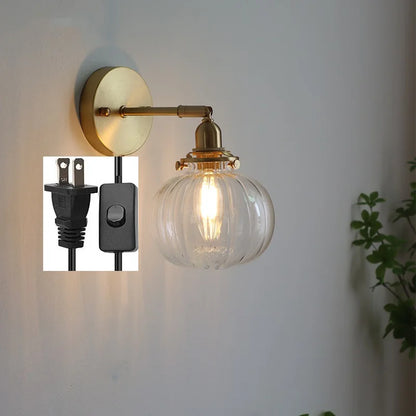 Decorbites™ Glas-Kugeln-Wandleuchte Moderne Nordische Wandleuchte für Schlafzimmer-Spiegel