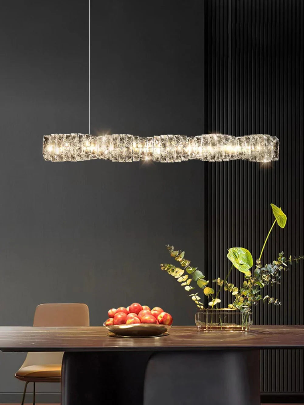 Decorbites™ Glasleuchter LED-Deckenleuchte modern für Wohnzimmer Hotel Speisesaal