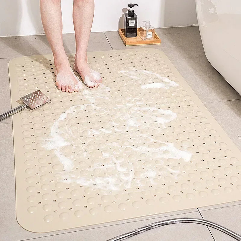 Decorbites™ Große ungiftige rutschfeste Badematte mit Saugnäpfen für Sicherheit und Komfort