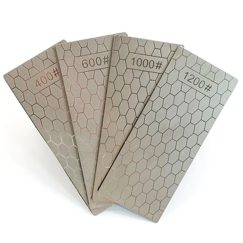 Decorbites™ Diamant-Messer-Schärfset: Professioneller Wetzstein & Schärfstein-Streifen