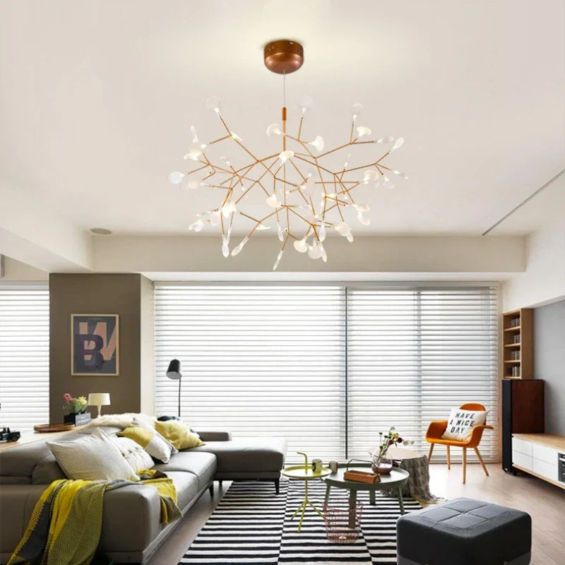 Nordic LED Branch Chandelier