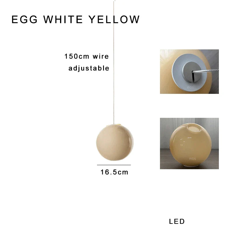 Glass Sputnik Pendant Light