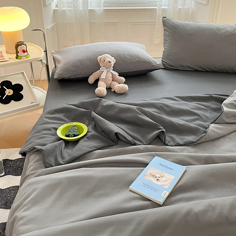 Decorbites™ Baumwoll-Geblümtes Daunenbettbezug Weiche Bettdecke Hautfreundliche Bettwäsche