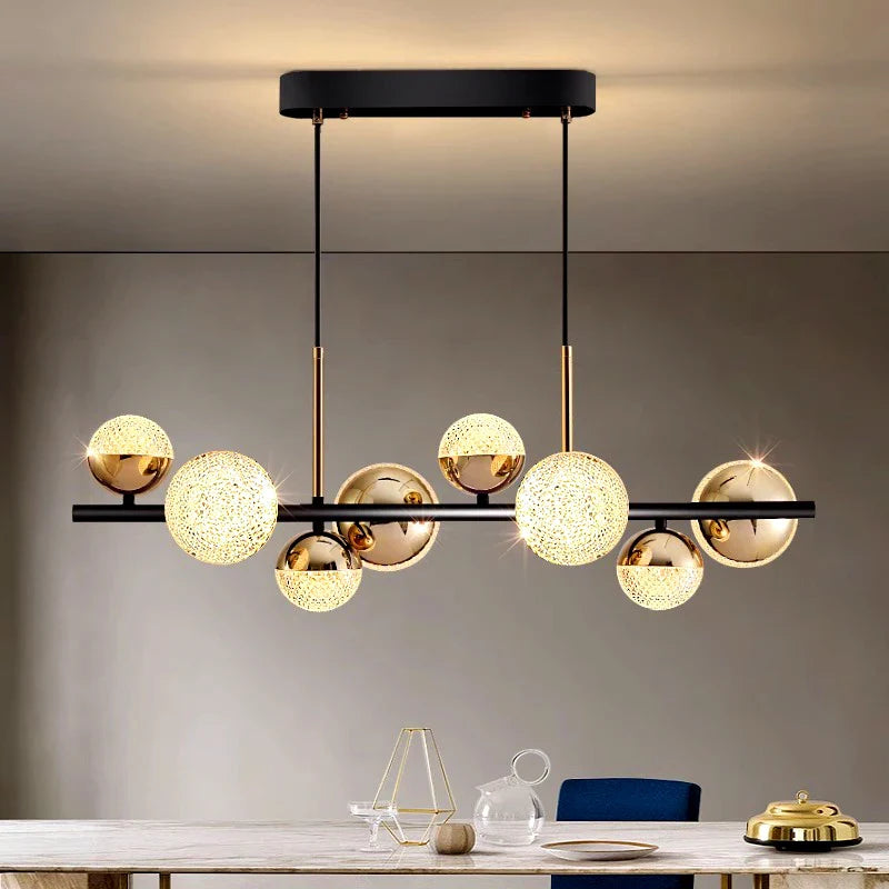 Modern Sculptural LED Pendant Light Chandelier
