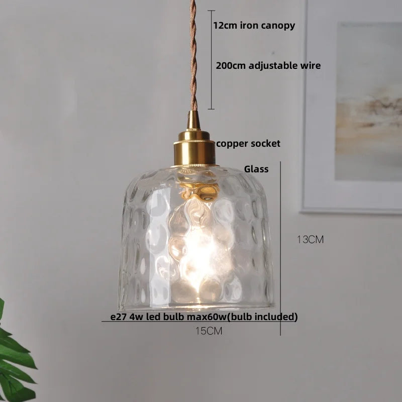 Decorbites™ Glas-LED-Pendantleuchte: Nordisches modernes Design, verstellbare Hängeleuchte