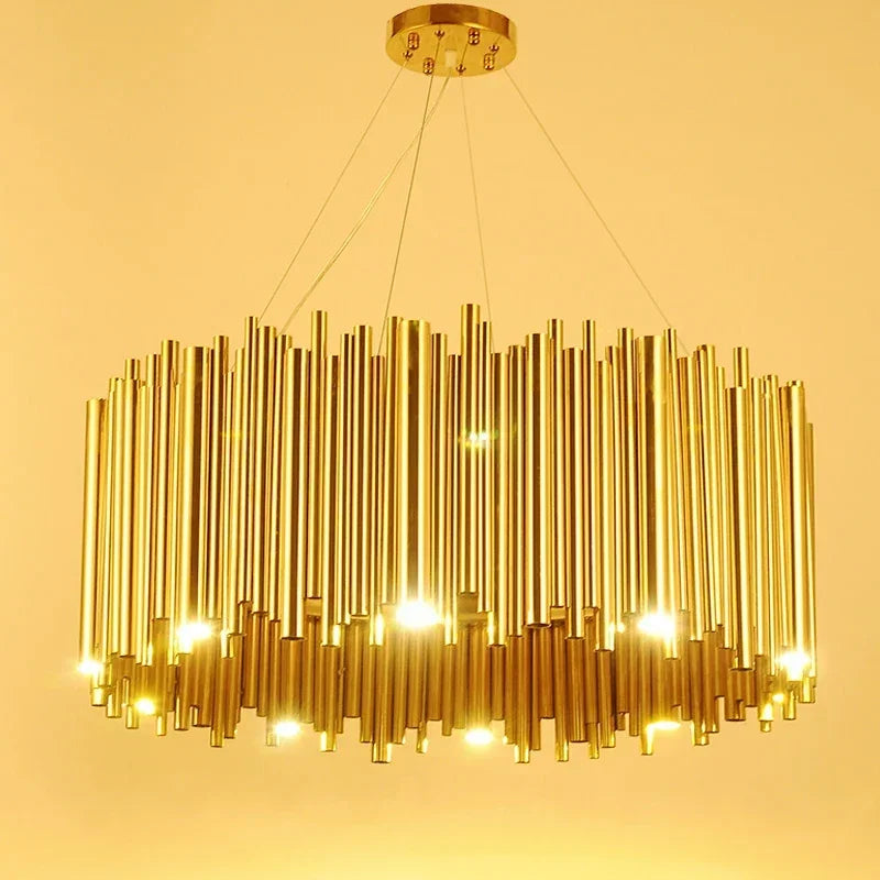 Gold Brubeck LED Chandelier