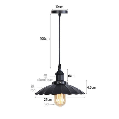 DecorBites™ Iron Pendant Light for Dining Room, Kitchen, and Bedroom
