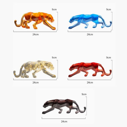 Decorbites™ Leopard Gepard Harz-Tier-Skulpturen für die Heimdekoration
