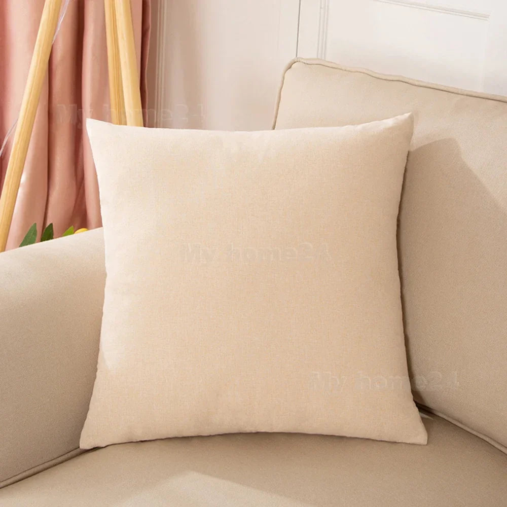 Decorbites™ Baumwoll-Leinen-Kissenbezug-Set für die Einrichtung zu Hause - Einfache Kissenbezüge