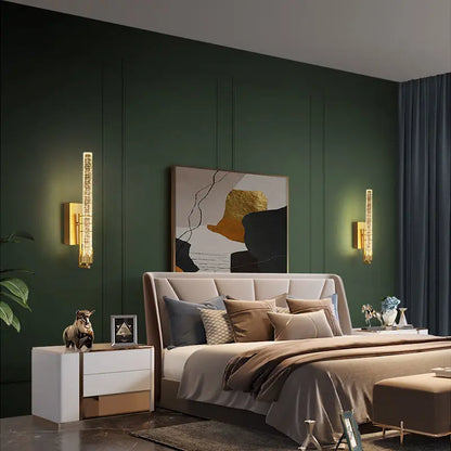 Decorbites™ Kristall-Wandleuchte: Moderne LED-Langlampen für Schlafzimmer, Wohnzimmer und Treppen