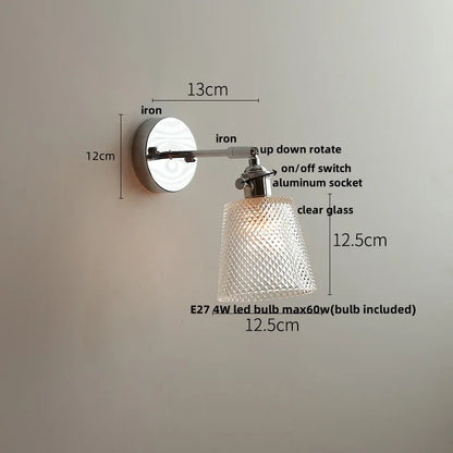 Decorbites™ Kristall-LED-Wandleuchte – Moderne nordische Wohnzimmer-Nachttischlampe