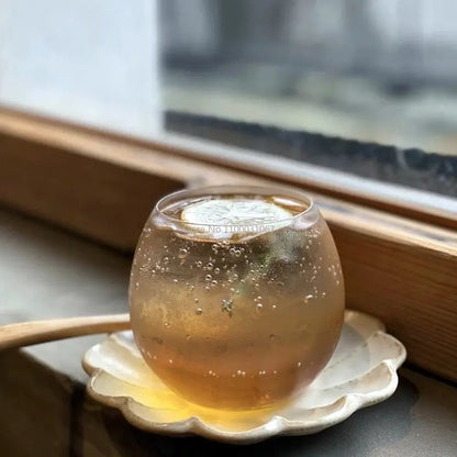 Decorbites™ 400ml Transparentes Glas-Kaffeetasse für Zuhause, Bar, Partys und Cocktails