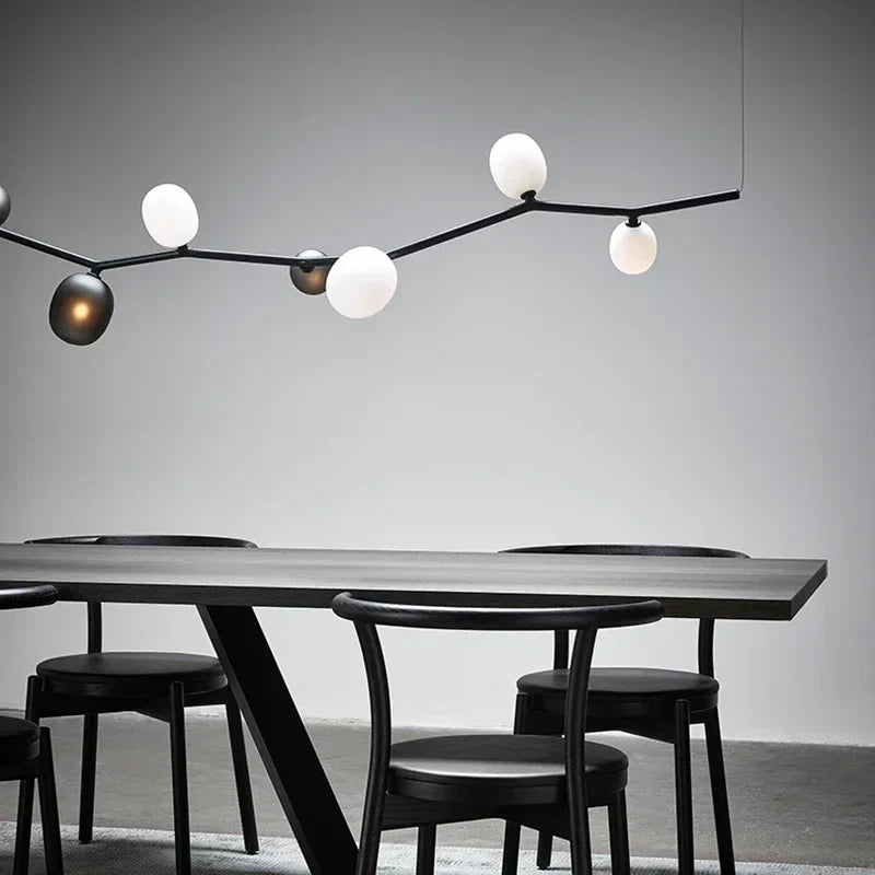 Decorbites™ Glaszweigenleuchter: LED-Beleuchtung für Wohnzimmer & Esstisch als Heimdekoration