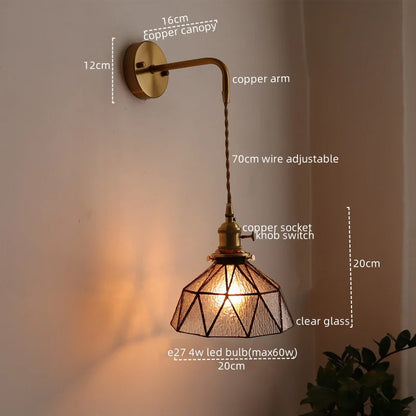 DecorBites™ LED Wall Lamps: Nordic Modern Style for Bedroom, Bathroom, Restaurant with Pull Chain Switch