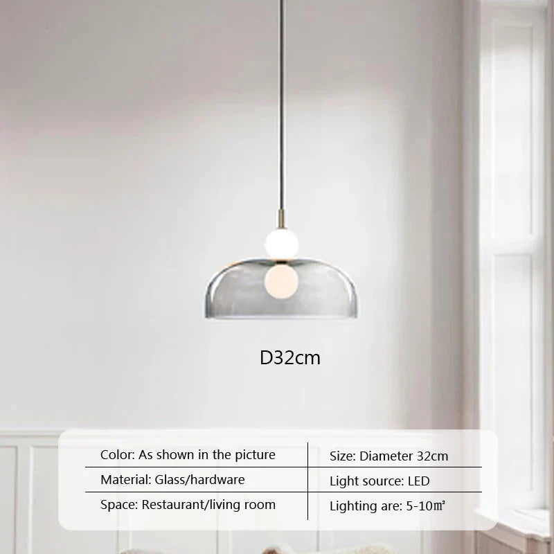 Decorbites™ Glas-Kugelleuchter: Moderne Dekoration für Duplex-Treppenhäuser, Wohnzimmer, Schlafzimmer