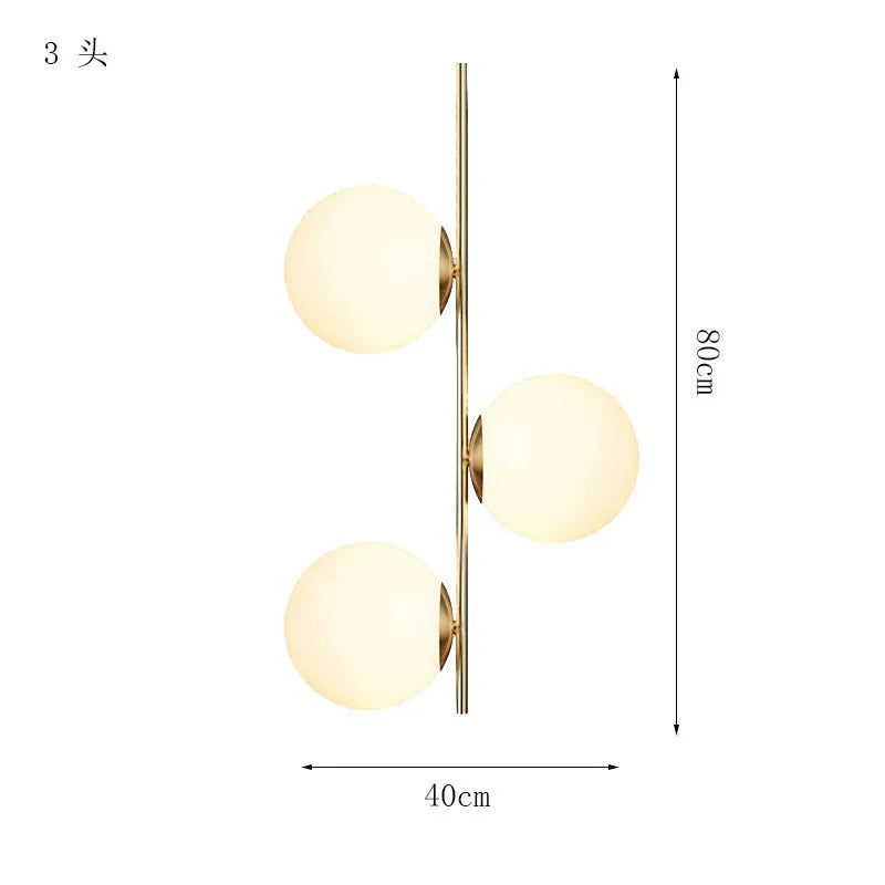 Decorbites™ Glasball-LED-Hängeleuchte für moderne Wohnräume