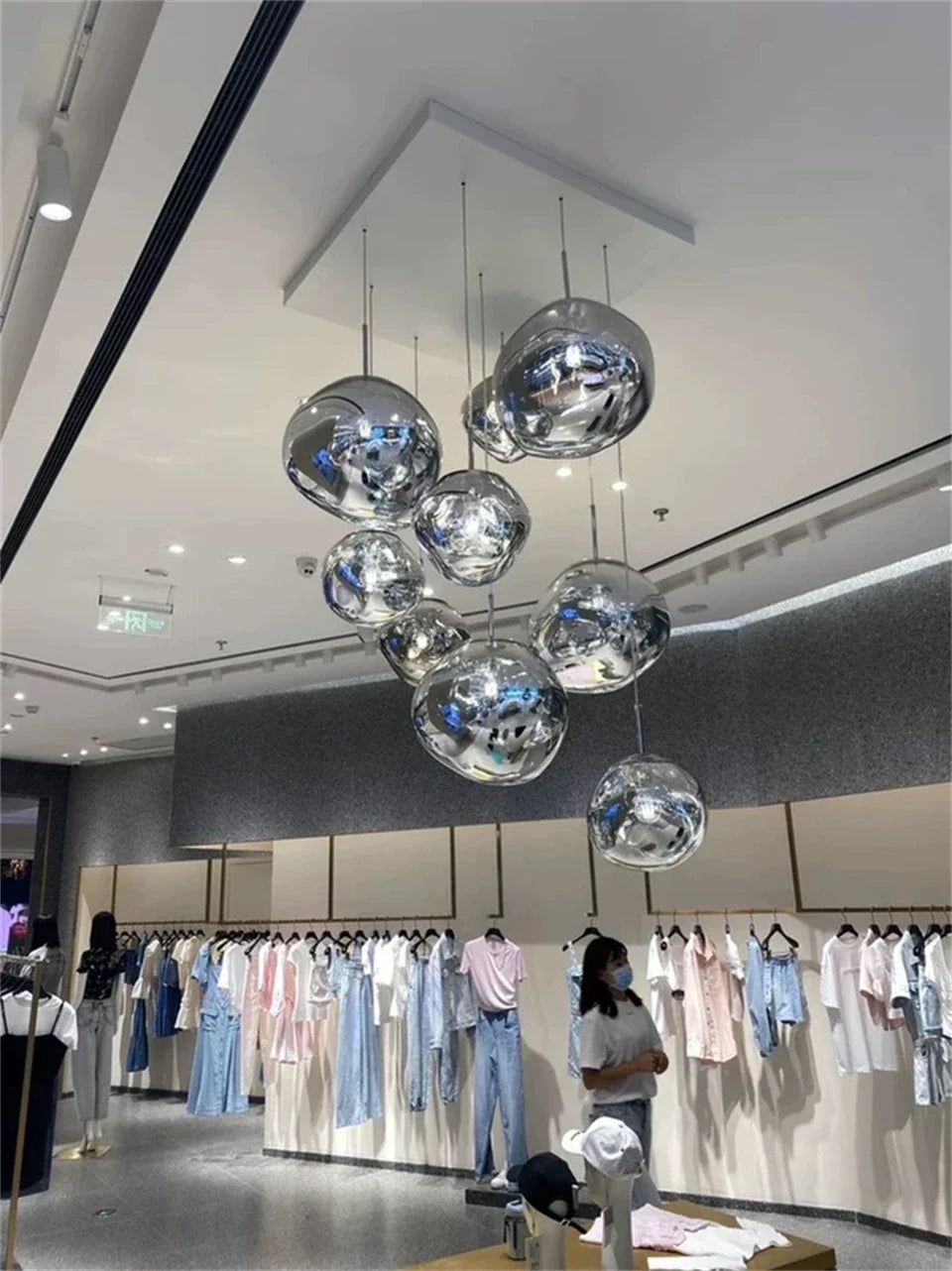 Nordic Lava Acrylic Pendant Light