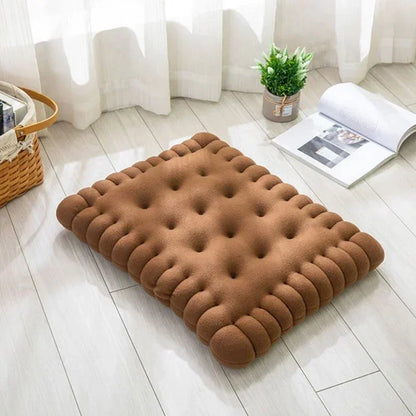 Decorbites™ Keks-Sofakissen: Weiches Sitzkissen für Stühle zur Heimdekoration und für das Wohnzimmer
