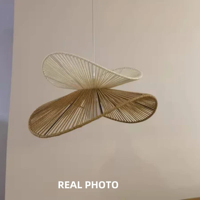 Decorbites™ Hanf-Hängelampen: Wabi Sabi LED-Innenleuchten