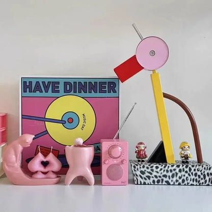 Decorbites™ Bunte Cartoon-LED-Bodenleuchte für Wohnzimmer, Schlafzimmer und Innenraum-Dekorationsbeleuchtung