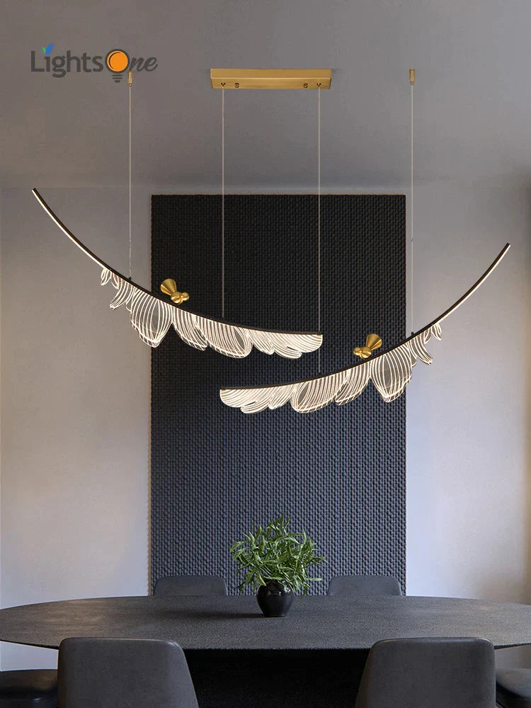 DecorBites™ Italian Copper Chandelier: Modern, Luxury, Light Guide Design for Restaurant and Bar