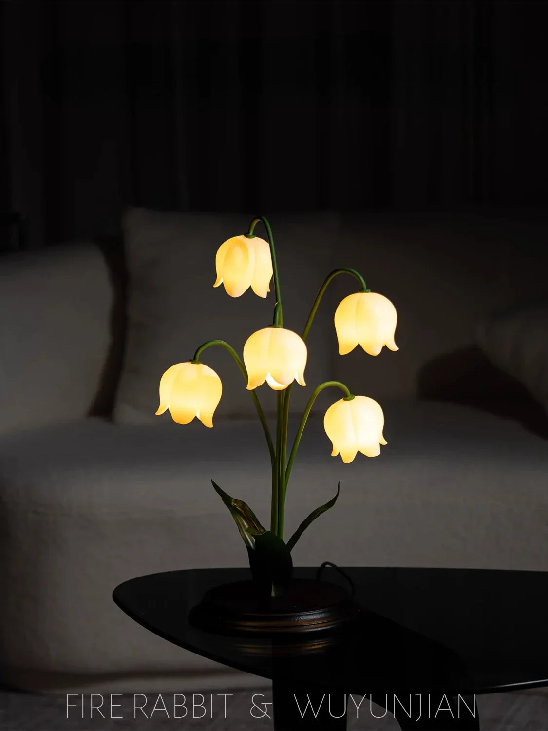 Decorbites™ LED-Blümentischleuchte – Dekorative Schreibtischlampe für Schlafzimmer, Wohnzimmer, Arbeitszimmer