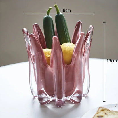 Decorbites™ Geometrische Knospen-Glasvase für die Heimdekoration und Aufbewahrung