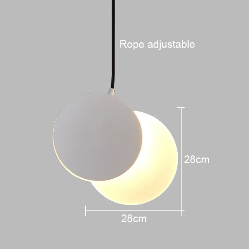 Decorbites™ Halbmond-LED-Hängeleuchter für modernes minimalistisches Dekor