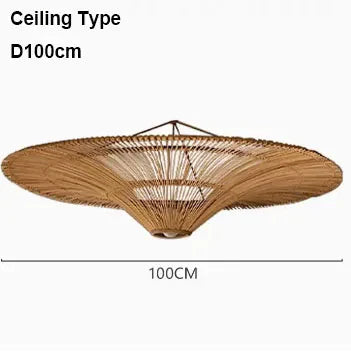 Decorbites™ Handgefertigte Rattan-Wickler-Lüster für die Dekoration von Zuhause und Geschäft