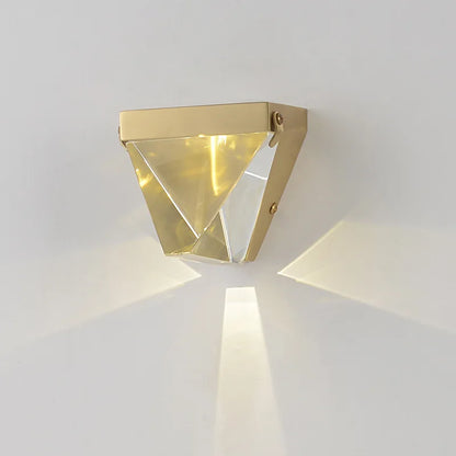 DecorBites™ Crystal Wall Sconce Light for Living Room Bedroom Hallway Lighting