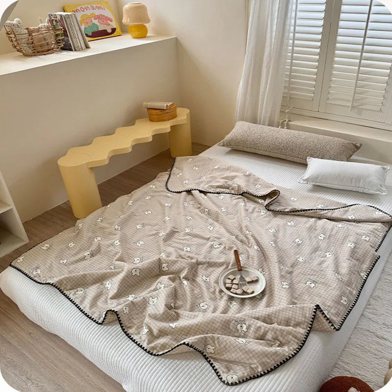 Printed Cooling Summer Blanket