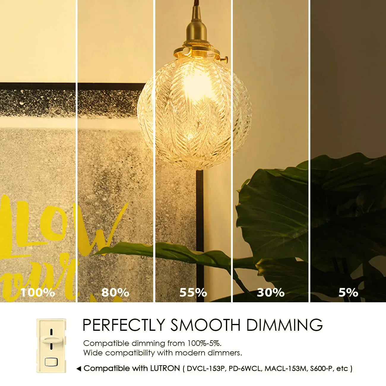 Decorbites™ 4W dimmbare LED-Filament-Birnenleuchte E27-Sockel Bernstein-Glas Vintage Antik-Lampe
