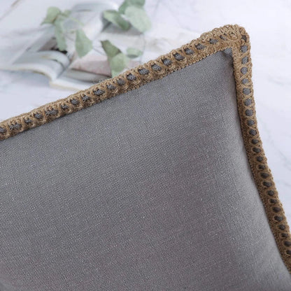 Decorbites™ Leinen-Quadrat-Kissenbezüge-Set – Wohnaccessoires für Sofa, Couch, Bett