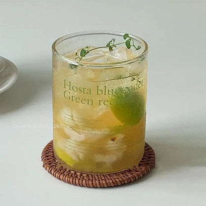 Decorbites™ Glas-Kaffeetasse Teetasse Milchbecher Bierbecher hitzebeständiger Trinkbecher