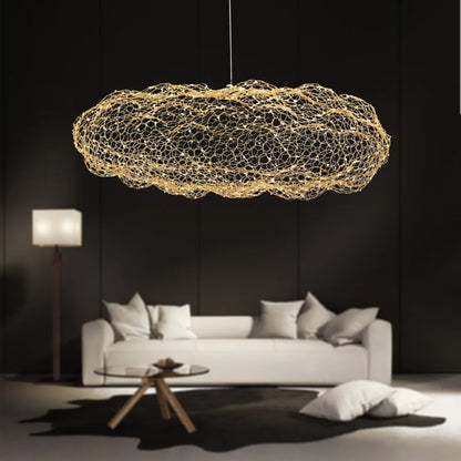 Decorbites™ Wolken-Hängeleuchten: Industrielle Loft-Glühwürmchen-Kronleuchter für Wohnzimmer, Schlafzimmer, Treppenhaus