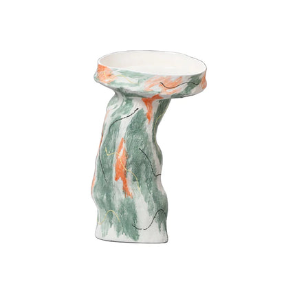 Decorbites™ Abstraktes unregelmäßiges Muster Keramikvase zur Heimdekoration