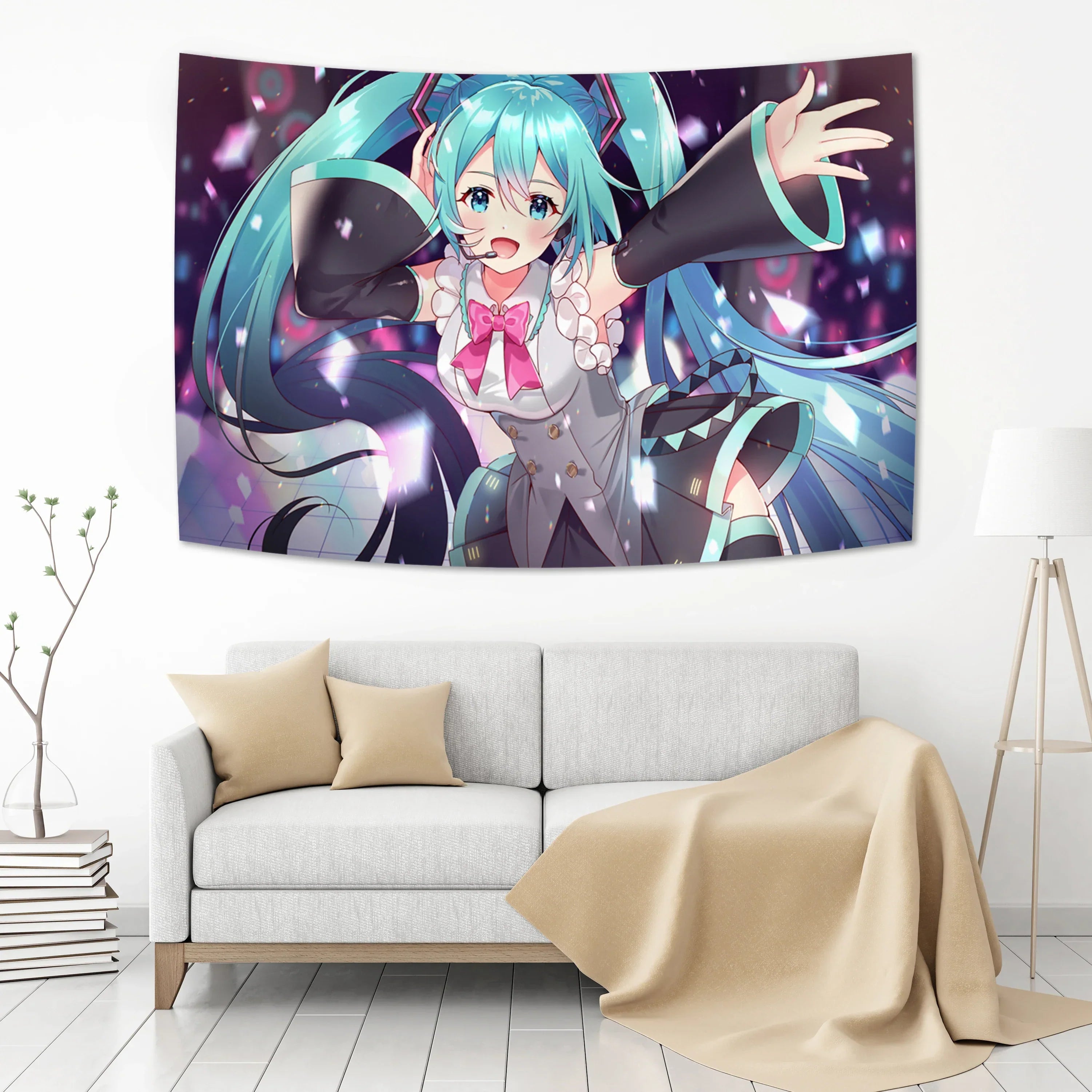 Polyester Anime Tapestry Decor