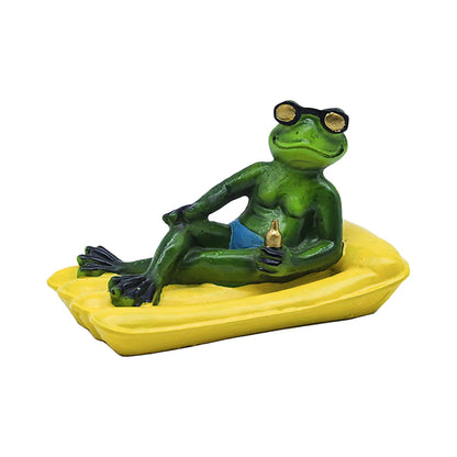Decorbites™ Gartenteich schwimmende Tierstatuen-Handwerkskunst für Außendekoration und Teichdekoration