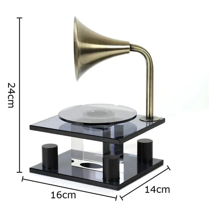 Decorbites™ Kristall-Musikinstrument-Modell-Ornament-Dekoration – Modernes Schreibtisch-Kunstwerk