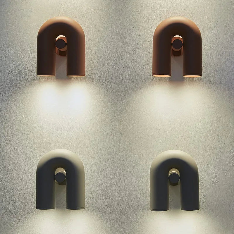 DecorBites™ Cirkus Tube Wall Sconce: Minimalist Night Light & Bedside Reading Lamp
