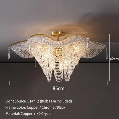 Decorbites™ Kristall-Schmetterlings-Lüster: Elegante moderne LED-Pendellampen für luxuriöse Wohnzimmer