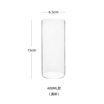 Decorbites™ Clear Glass Highball Cup Set - Premium Drinkware für Cocktails und Getränke.