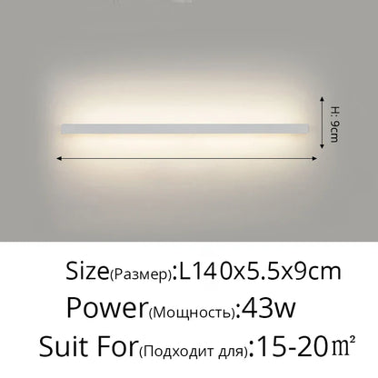 Decorbites™ Acryl-LED-Wandleuchten mit Haken für Schlafzimmerregale & Hintergrundwanddekoration