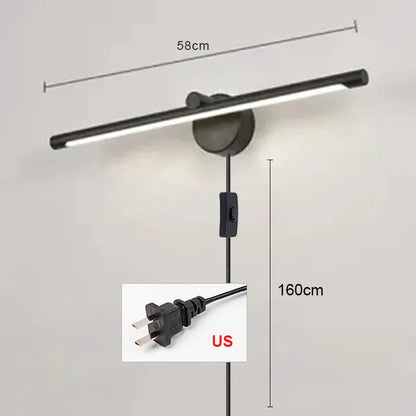 Decorbites™ LED-Wandlampe mit Touch-Dimmung und Bewegungssensor - 40 cm/55 cm